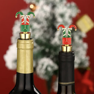 Noel Elf Şarap Tıpası