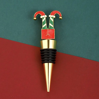 Noel Elf Şarap Tıpası
