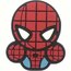 Marvel Spider 12 Adet Terlik Tokası