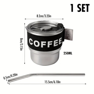 Termos-400 ml Kahve Bardagı Çelik