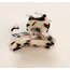 Leopar Desenli Sevimli Kedi Saç Tokası