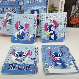 Stitch Spiralli Not Defteri