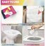 10 lu paket Tek Kullanımlık Tuvalet Kapak Örtüsü