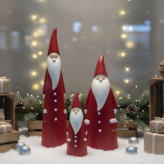 3 lü Noel Baba