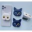 Sevimli Karikatür Kedi Silikon Telefon Tutucu