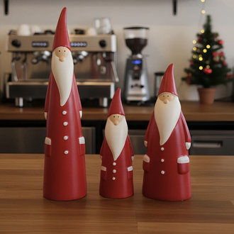 3 lü Noel Baba