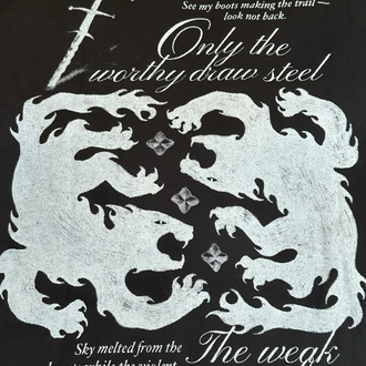 Black Cat Society | Black | Screen Print Tshirt