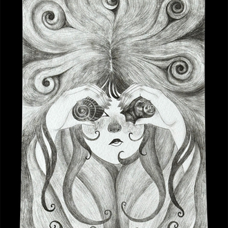 All Over Spirals | Art Print 