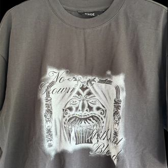 Black Cat Society | Dark Gray | Screen Print T-shirt