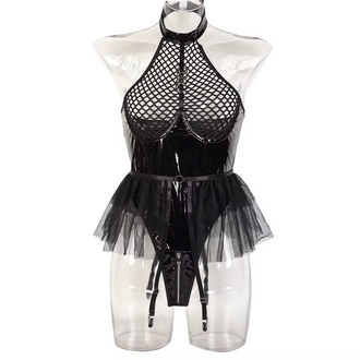 SİYAH RUGAN FİLE DETAYLI BODYJART