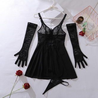 ELDİVENLİ FANTEZİ BABYDOLL