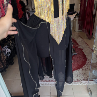 GERÇEK TAŞ SİYAH DANSÖZ KOSTÜM 