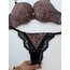 PEMBE LEOPAR VİCTORİA SET
