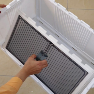 obido Lavine Fold&go 4'lü Portatif Organizer Tekerlekli Dolap Çok Amaçlı