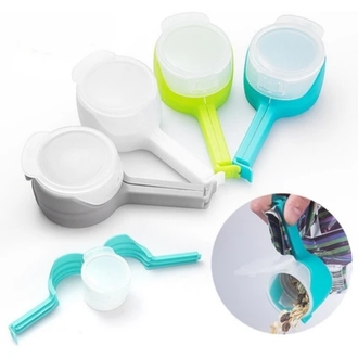 Three Beans 4 Adet Plastik Gıda Saklama Çantası