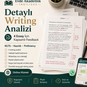 Detaylı Writing Analizi Paketi