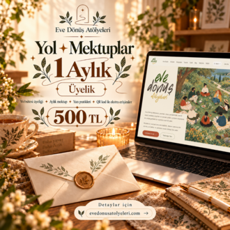 Yol + Mektuplar – 1 Aylık Üyelik