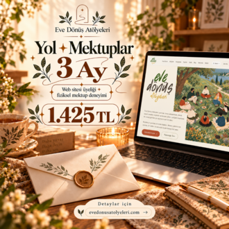 Yol + Mektuplar – 3 Aylık Üyelik