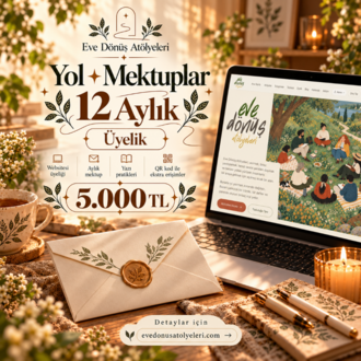 Yol + Mektuplar – 12 Aylık Üyelik