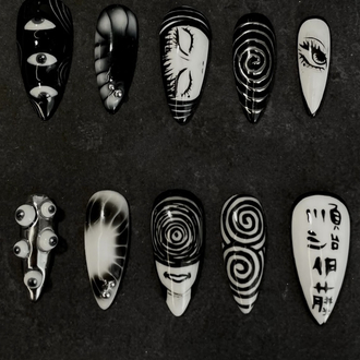 Junji İto Nail Set