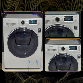 SIFIRLANMIŞ SAMSUNG GRİ ECO BUBBLE 9/6 KURUTMALI ÇAMAŞIR MAKİNESİ