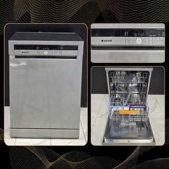 SIFIRLANMIŞ ARÇELİK PYANO SERİ GRİ 4 PROGRAMLI BULAŞIK MAKİNESİ