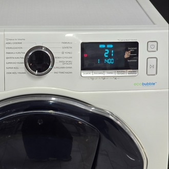 SIFIRLANMIŞ SAMSUNG ECO BUBBLE 9 KG 1400 DEVİR ÇAMAŞIR MAKİNESİ