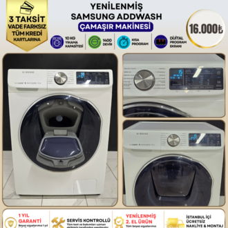 SAMSUNG ADDWASH 10 KG 1400 DEVİR ÇAMAŞIR MAKİNESİ