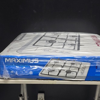 MAXIMUS BEYAZ ÇAKMAKLI GAZ EMNİYETLİ SET ÜSTÜ OCAK