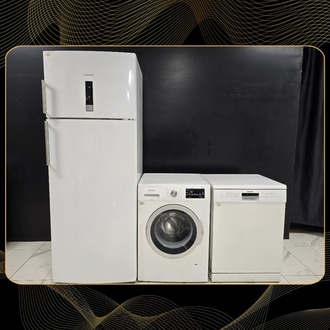 2. EL SIEMENS 3 LÜ BEYAZ EŞYA SETİ