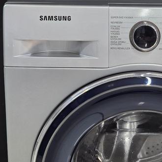 SIFIRLANMIŞ SAMSUNG GRİ ECO BUBBLE 9 KG 1200 DEVİR ÇAMAŞIR MAKİNESİ