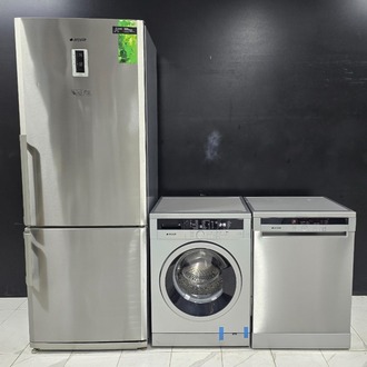 ARÇELİK INOX 3'LÜ BEYAZ EŞYA SETİ
