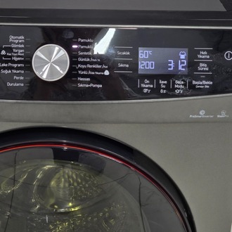 SIFIRLANMIŞ ARÇELİK IN LOVE SERİ ANTRASİT 9 KG 1200 DEVİR ÇAMAŞIR MAKİNESİ
