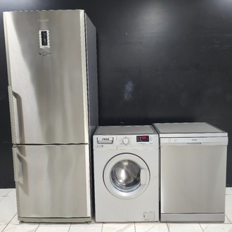 ARÇELİK INOX 3'LÜ BEYAZ EŞYA SETİ