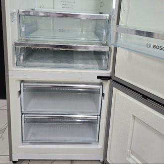 2. EL BOSCH A++ 505 LT INOX KOMBİ TİPİ NOFROST BUZDOLABI