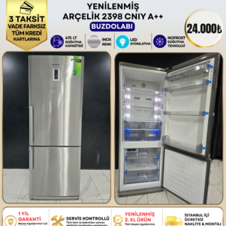 ARÇELİK 2398 CNIY A++ 475 LİTRE NO-FROST BUZDOLABI