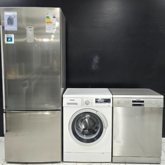 SIEMENS INOX 3'LÜ BEYAZ EŞYA SETİ
