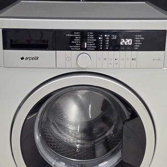 ARÇELİK 8103 YCMS GRİ 8 KG 1000 DEVİR ÇAMAŞIR MAKİNESİ