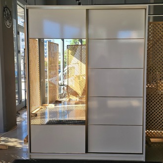 LAVİN WHITE SÜRGÜLÜ GARDIROP