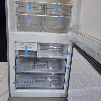 SIFIRLANMIŞ BEKO 475 LT INOX KOMBİ TİPİ NOFROST BUZDOLABI