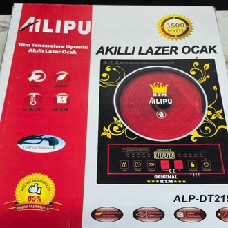 ALIPU AKILLI LAZER TEK GÖZLÜ ELEKTRİKLİ OCAK