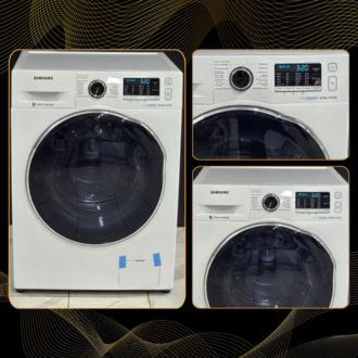 SIFIRLANMIŞ SAMSUNG ECO BUBBLE 8/6 KG KURUTMALI ÇAMAŞIR MAKİNESİ