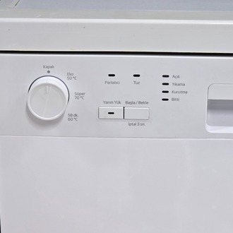 SIFIRLANMIŞ BEKO 3 PROGRAMLI BULAŞIK MAKİNESİ