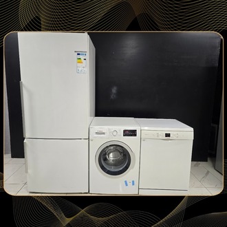 SIFIRLANMIŞ BOSCH 3 LÜ BEYAZ EŞYA SETİ