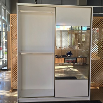 LAVİN WHITE SÜRGÜLÜ GARDIROP