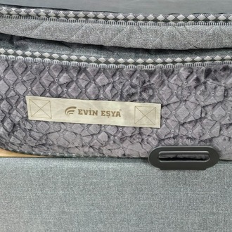 EVİN GRİ 150-200 YATAK BAZA BAŞLIK SETİ