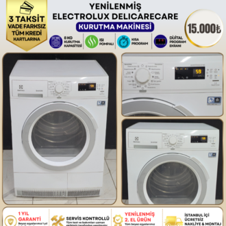 ELECTROLUX DELICATECARE 8 KG ISI POMPALI KURUTMA MAKİNESİ