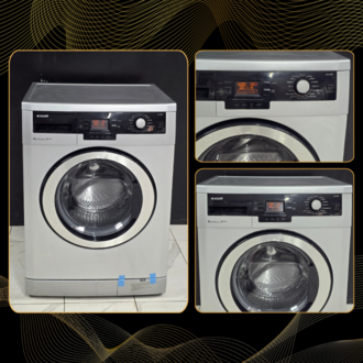 SIFIRLANMIŞ ARÇELİK GRİ 8 KG 1200 DEVİR ÇAMAŞIR MAKİNESİ