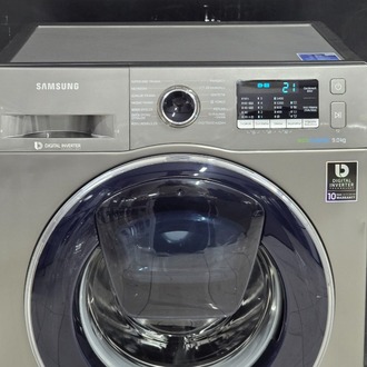 SAMSUNG ECOBUBBLE ADDWASH 9 KG 1400 DEVİR GRİ ÇAMAŞIR MAKİNESİ