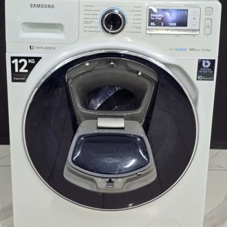 SAMSUNG ADDWASH ECOBUBBLE 12 KG 1400 DEVİR ÇAMAŞIR MAKİNESİ